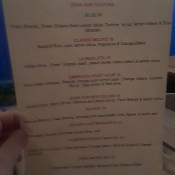 Zona Sur Bar Bistro - Now serving cocktails! - New American Near Me - Brooklyn, New York Zona Sur Bar Bistro - Now serving cocktails! - New American Near Me - Brooklyn, New York