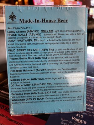 Menu photo 2 Ogle County Brewery Oregon, IL