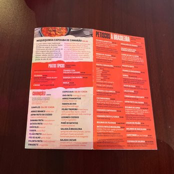 A Brasileira Bar & Grill - Menu - Brazilian Near Me - Orlando, Florida