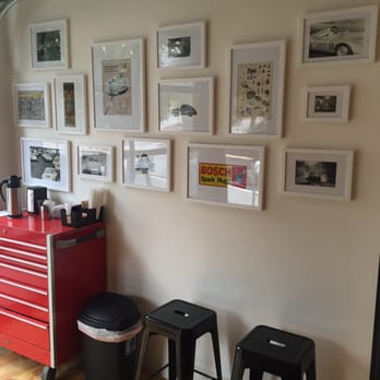 Fourtillfour - Porsche themed wall - Coffee & Tea Near Me - Scottsdale, Arizona