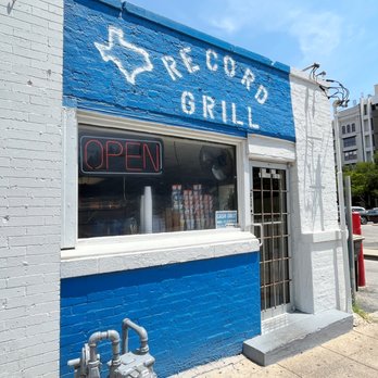 Record Grill - the outside of the building - American Near Me - Dallas, Texas