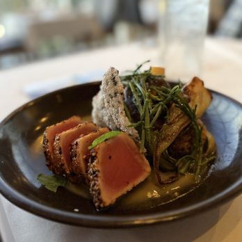 Vintana Wine + Dine - Everything Crusted Ahi Tuna - New American Near Me - Escondido, California Vintana Wine + Dine - Everything Crusted Ahi Tuna - New American Near Me - Escondido, California