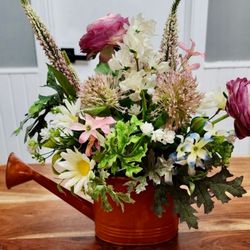 Divine Designs - Watering can arrangement