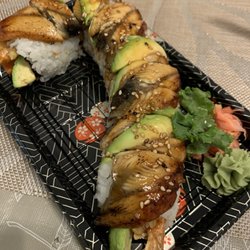 Sushi Blue - Black dragon roll