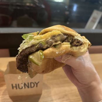Hundy - mm-mmmm. that is a tasty burger. - Burgers Near Me - Vancouver, British Columbia Hundy - mm-mmmm. that is a tasty burger. - Burgers Near Me - Vancouver, British Columbia