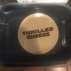 Literally an empty container. Gee, thanks. Best part of the meal.