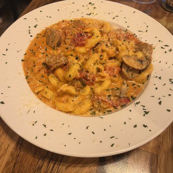 Massoni’s Italian Restaurant - Tortellini cheese with sausage, peppers, shrooms and a kick ass sauce! - Italian Near Me - Nottingham, Maryland