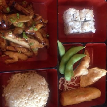 Sushi Katana - Chicken teriyaki with brown rice lunch box! - Sushi Bars Near Me - Orlando, Florida
