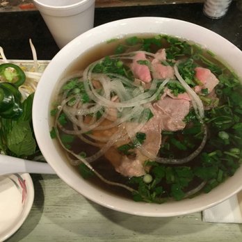 Yummy Pho - Rare flank and brisket beef pho. Huge portion size for only 7.95 - Vietnamese Near Me - Philadelphia, Pennsylvania Yummy Pho - Rare flank and brisket beef pho. Huge portion size for only 7.95 - Vietnamese Near Me - Philadelphia, Pennsylvania