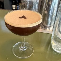 Espresso Martini with gin