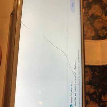 uBreakiFix by Asurion - Here's the result of my new screen. The hairline keeps getting longer. Thanks a lot ubreak. I guess YOU BREAK is really the way you roll. - Electronics Repair Near Me - Cockeysville, Maryland