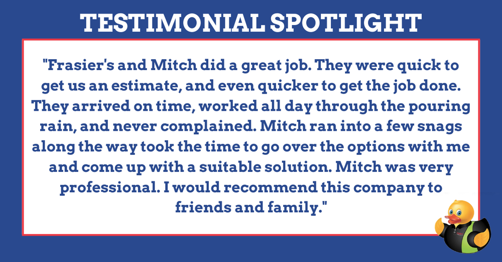 Slide of Frasier's Plumbing, Heating, & Cooling