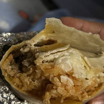 La Costa - Why is all the rice and sour cream on one side? - Mexican Near Me - Oakley, California