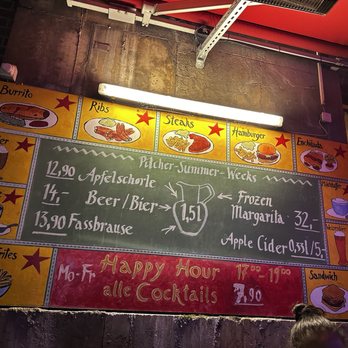 Tex-Mex-Cantina - Hand painted menus outside the restaurant - Mexican Near Me - Berlin, BE Tex-Mex-Cantina - Hand painted menus outside the restaurant - Mexican Near Me - Berlin, BE