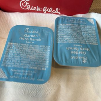 Chick-fil-A - Garden Herb Ranch Sauce - Fast Food Near Me - Smithtown, New York Chick-fil-A - Garden Herb Ranch Sauce - Fast Food Near Me - Smithtown, New York