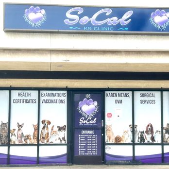 SoCal K9 Clinic - Front entrance - Veterinarians Near Me - Riverside, California SoCal K9 Clinic - Front entrance - Veterinarians Near Me - Riverside, California