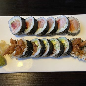 Harumi Sushi - Pebble Beach Roll and Spider Roll - Sushi Bars Near Me - Seaside, California