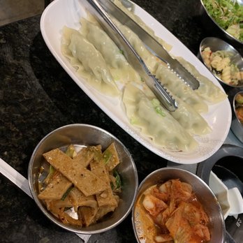 Honey Pig Korean BBQ - Steamed Dumplings and Sides - Korean Near Me - Annandale, Virginia Honey Pig Korean BBQ - Steamed Dumplings and Sides - Korean Near Me - Annandale, Virginia