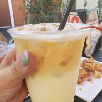 Hangout Restaurant & Beach Bar - Piña colada on the rocks - New American Near Me - Seal Beach, California Hangout Restaurant & Beach Bar - Piña colada on the rocks - New American Near Me - Seal Beach, California