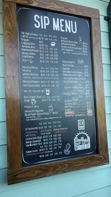 Menu photo 2 Sip Coffee Newberg, OR
