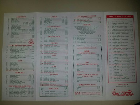 Menu photo 2 Lucky Dragon II Ashburnham, MA