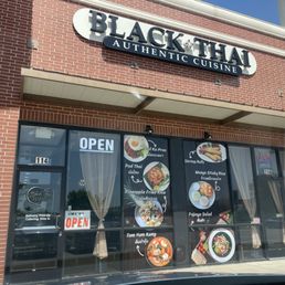 Exterior outside entrance of Black Thai Authentic Cuisine - Entrance - Carrollton, Texas Exterior outside entrance of Black Thai Authentic Cuisine - Entrance - Carrollton, Texas
