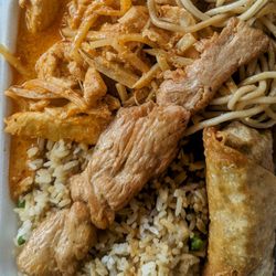 Toy's Egg Roll - #2 Hot Chicken Curry