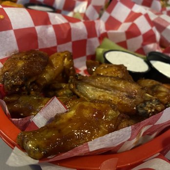 Bout Time Pub & Grub - a basket of chicken wings - Sports Bars Near Me - Arvada, Colorado