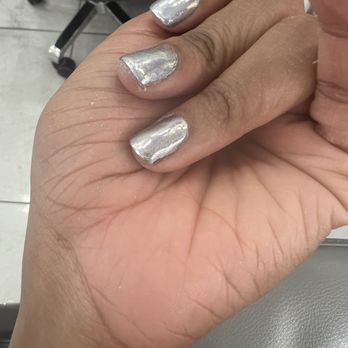 IPolish Nail Bar - I refused to pay and I told them to take this crap off my nails. - Nail Salons Near Me - Phoenix, Arizona