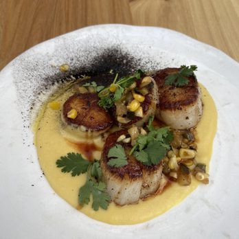 Colita - Scallops and the corn puree is terrific - New American Near Me - Minneapolis, Minnesota Colita - Scallops and the corn puree is terrific - New American Near Me - Minneapolis, Minnesota