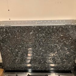 Mike Nolan Construction - Old microwave bracket snug against the backsplash