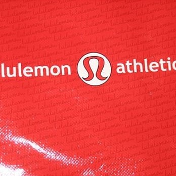 lululemon - Lululemon logo on shopping bag - Sports Wear Near Me - Newport Beach, California