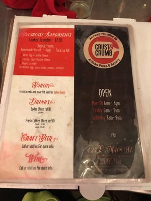 Menu photo 4 Crust & Crumb Turlock, CA Menu photo 4 Crust & Crumb Turlock, CA