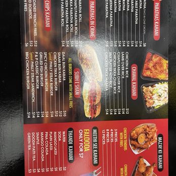 Parathas & Platters - Menu - Indian Near Me - Hackensack, New Jersey