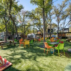 Little Woodrow's Southpark Meadows - Nothing compares to the backyard at Little Woodrow's!