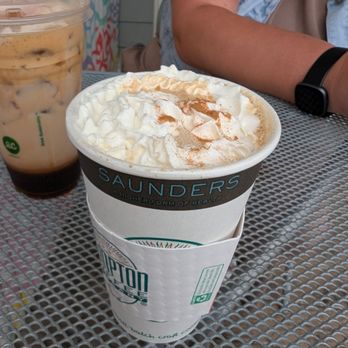 Hampton Coffee Company - Hot Cinnamon Roll Latte - Coffee & Tea Near Me - Montauk, New York Hampton Coffee Company - Hot Cinnamon Roll Latte - Coffee & Tea Near Me - Montauk, New York