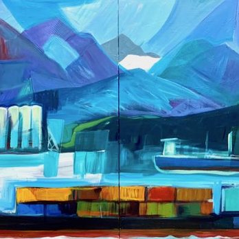 D'or Art Consultants - Richard Tetrault, "Summer Storm, North Shore". Original art and commissioned artwork. - Art Consultants Near Me D'or Art Consultants - Richard Tetrault, "Summer Storm, North Shore". Original art and commissioned artwork. - Art Consultants Near Me