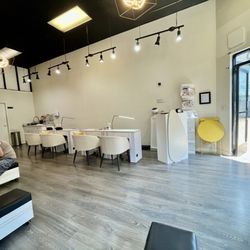 Interior of salon