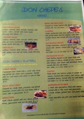 Menu photo 4 Taqueria Don Chepe Niles, MI Menu photo 4 Taqueria Don Chepe Niles, MI