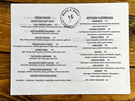Menu photo 5 Water & Wheat New York, NY Menu photo 5 Water & Wheat New York, NY