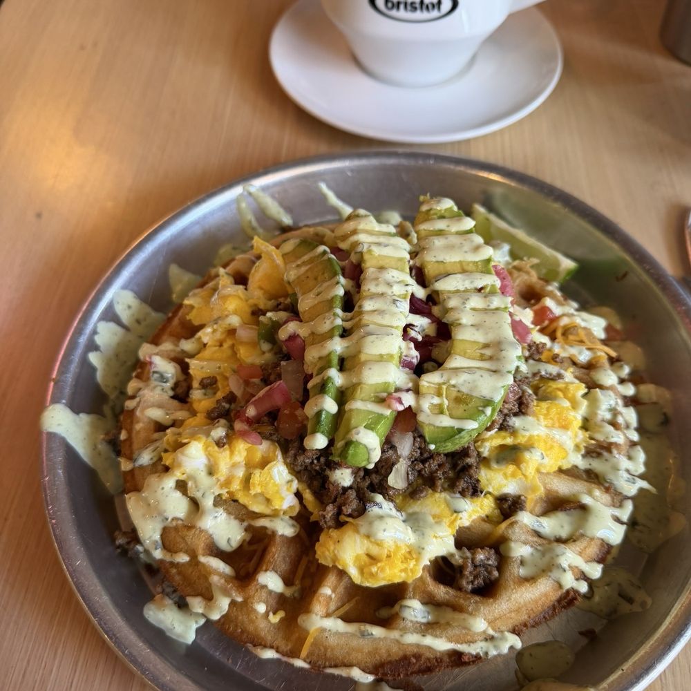 Sweet Addie’s - Chorizo and egg waffle - Breakfast & Brunch Near Me - Staunton, Virginia Sweet Addie’s - Chorizo and egg waffle - Breakfast & Brunch Near Me - Staunton, Virginia
