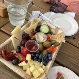 Cheese charcuterie with smoked trout. Excellent!! Cheese charcuterie with smoked trout. Excellent!!