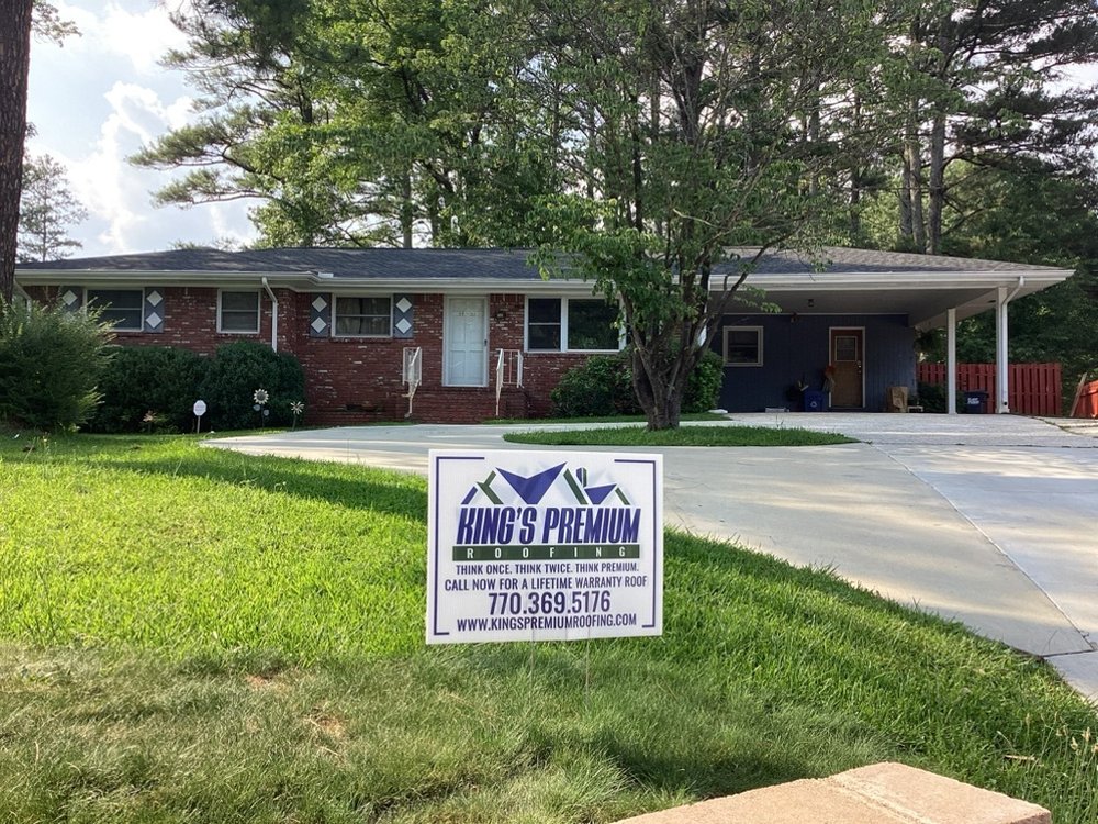 Slide of King's Premium Roofing