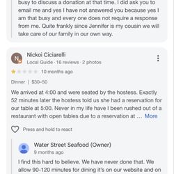 Water Street Seafood