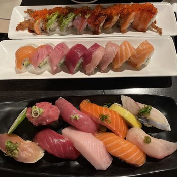 Sen Dai Sushi - Nigiri Mix, Rainbow Roll - Japanese Near Me - Milpitas, California Sen Dai Sushi - Nigiri Mix, Rainbow Roll - Japanese Near Me - Milpitas, California