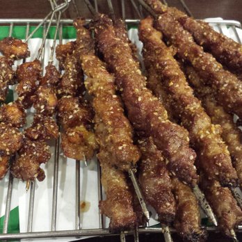 One Plus One BBQ - lamb, beef, and chicken joint bone skewers - Chinese Near Me - Toronto, Ontario