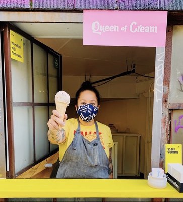 Queen of Cream - Ice Cream Window by null