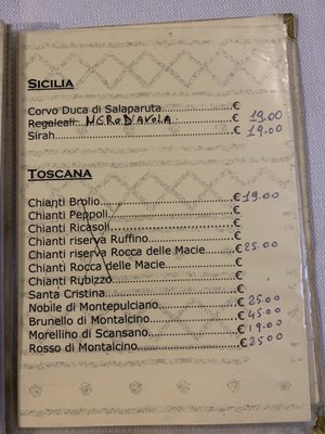 Menu photo 3 Hostaria Capo De Fero Rome, RM Menu photo 3 Hostaria Capo De Fero Rome, RM