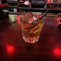 Beachside Tavern - Big ol' glass of Blanton's