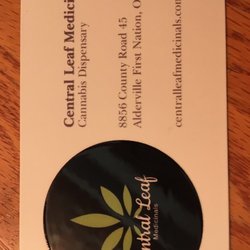 Central Leaf - This is their business card...